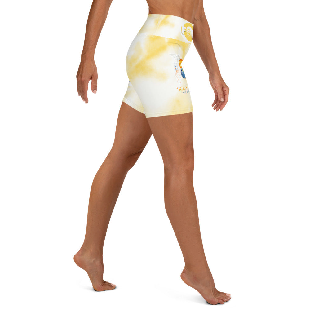 Soul Mates Sun Flare - BFW Yoga Shorts