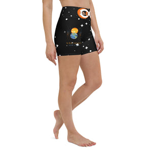 Soul Mates in Space - BFW Yoga Shorts