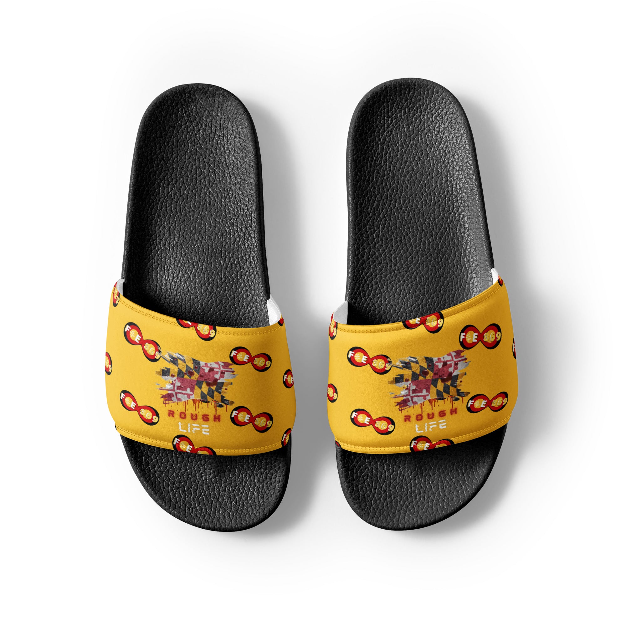 MD RL Flag - BFW Yellow Men’s slides