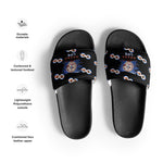 Load image into Gallery viewer, VA RL Flag - BFW Black Men’s slides
