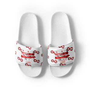 DC RL Flag - BFW White Men’s slides