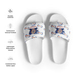 Load image into Gallery viewer, VA RL Flag - BFW White Men’s slides
