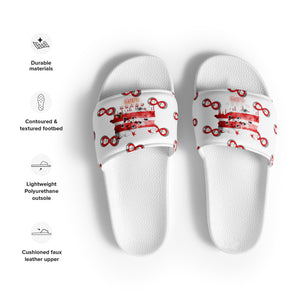 DC RL Flag - BFW White Men’s slides