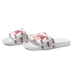 Load image into Gallery viewer, DC RL Flag - BFW White Men’s slides
