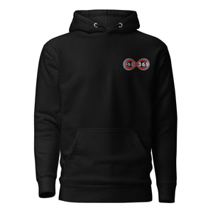 DC RL Flag Crossover - BFW Embroidery Unisex Hoodie