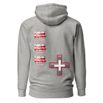 Load image into Gallery viewer, DC RL Flag Crossover - BFW Embroidery Unisex Hoodie
