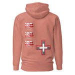 Load image into Gallery viewer, DC RL Flag Crossover - BFW Embroidery Unisex Hoodie
