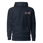 Load image into Gallery viewer, DC RL Flag Crossover - BFW Embroidery Unisex Hoodie
