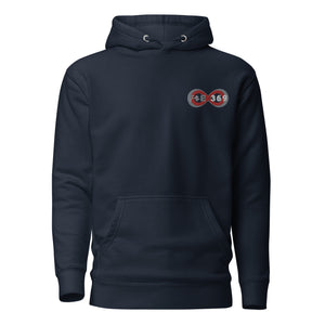 DC RL Flag Crossover - BFW Embroidery Unisex Hoodie