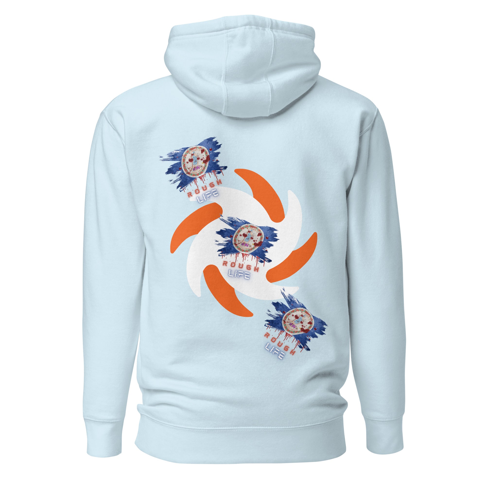 VA RL FLAG Spin Cycle - BFW Embroidery Unisex Hoodie