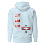 Load image into Gallery viewer, DC RL Flag Crossover - BFW Embroidery Unisex Hoodie
