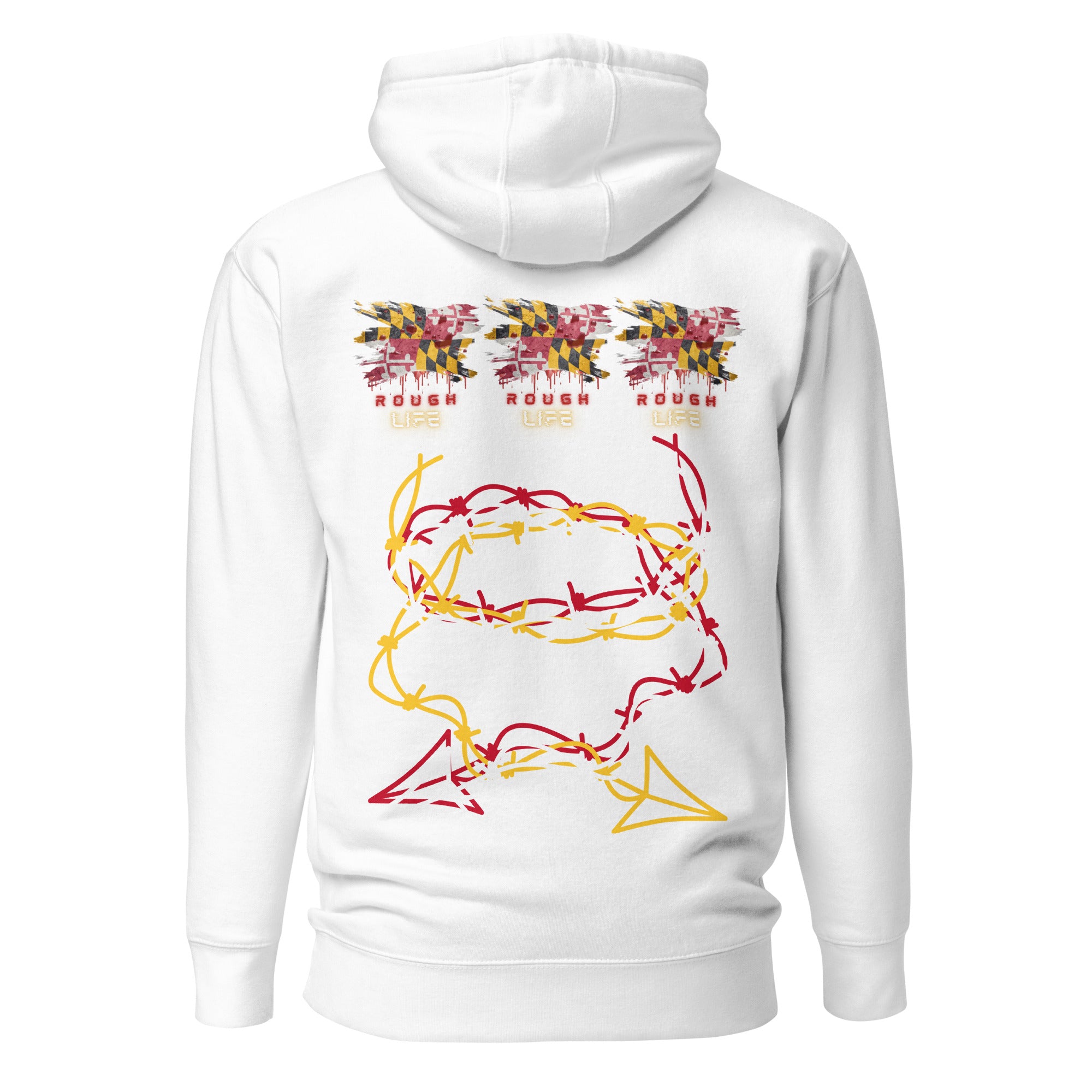 MD RL FLAG Twisted - BFW Embroidery Unisex Hoodie