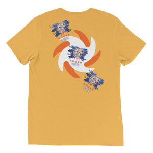 VA RL Flag Spin Cycle - BFW Embroidery Short sleeve t-shirt