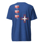 Load image into Gallery viewer, DC RL Flag Crossover - BFW Embroidery Short sleeve t-shirt
