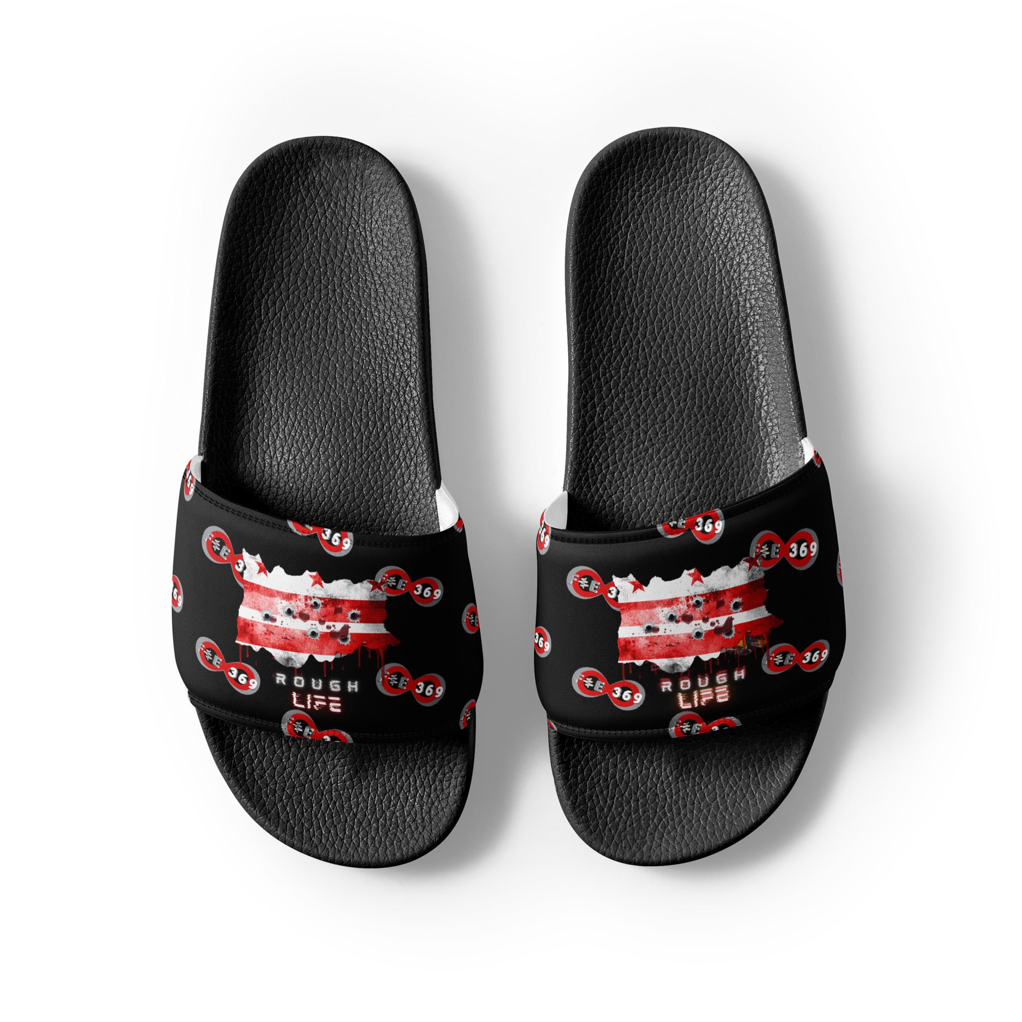 DC RL FLAG - BFW Black Women's slides