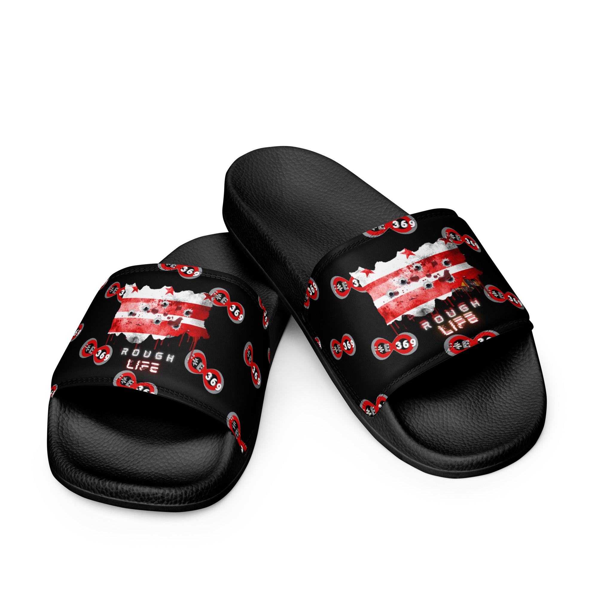 DC RL FLAG - BFW Black Women's slides