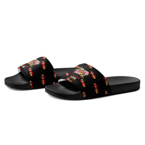 MD RL FLAG - BFW Black Women's slides