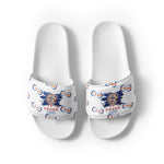 Load image into Gallery viewer, VA RL FLAG - BFW White Women&#39;s slides
