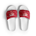 Load image into Gallery viewer, DC RL FLAG - BFW Red Women&#39;s slides
