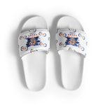 Load image into Gallery viewer, VA RL FLAG - BFW White Women&#39;s slides
