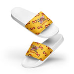 Load image into Gallery viewer, MD RL FLAG - BFW Yellow Women&#39;s slides
