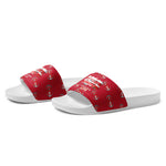 Load image into Gallery viewer, DC RL FLAG - BFW Red Women&#39;s slides
