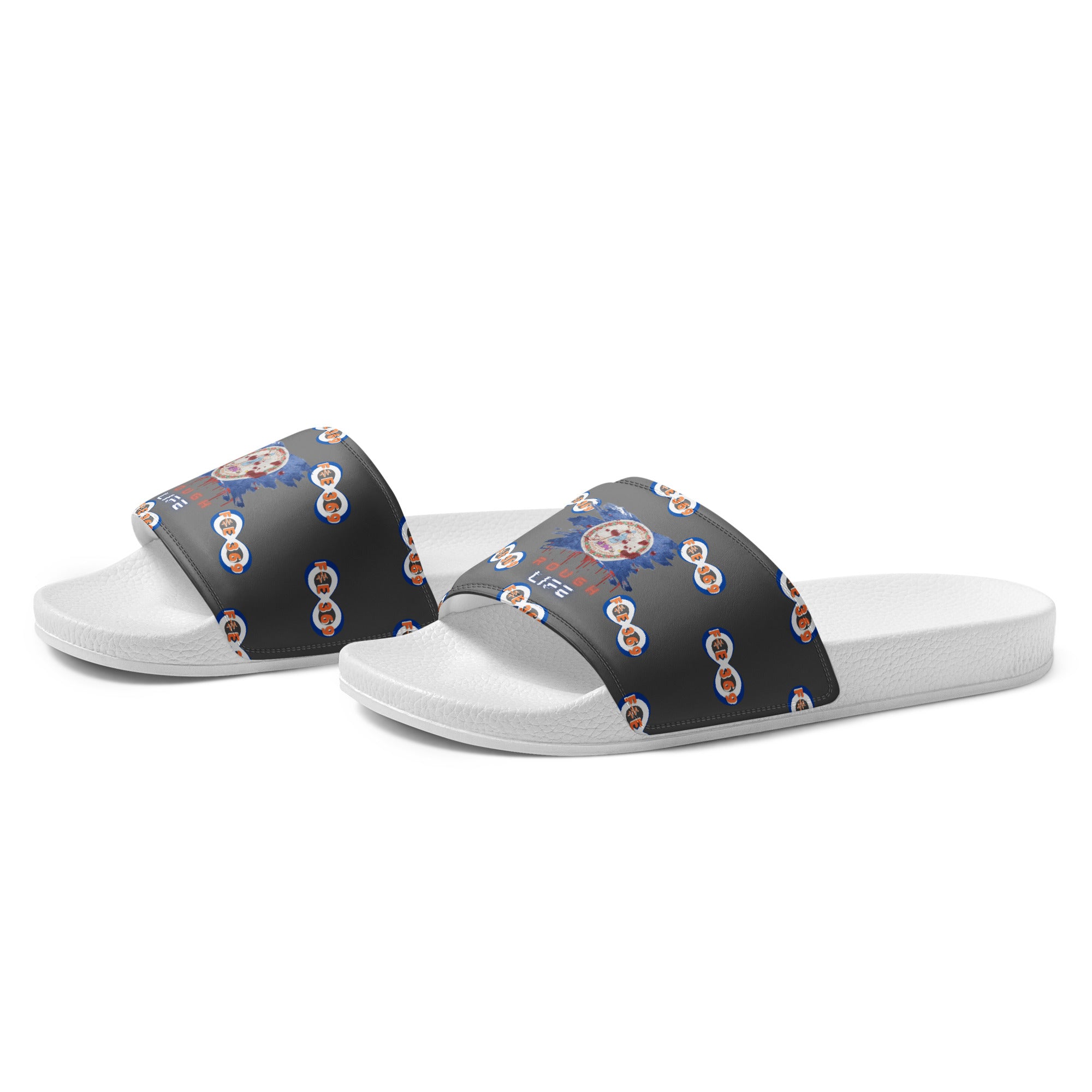 VA RL FLAG - BFW Grey Women's slides