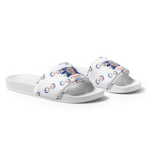 VA RL FLAG - BFW White Women's slides