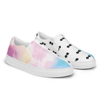 Load image into Gallery viewer, Mystic Clouds - BFW White Women’s slip-on canvas shoes
