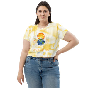 Soul Mates Sun Flare - BFW Unisex Crop Tee