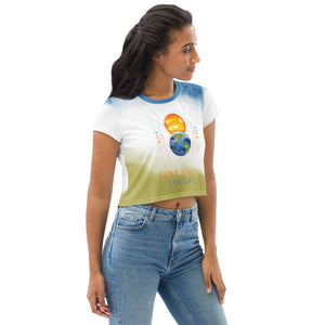 Soul Mates Multi Color - BFW Crop Tee