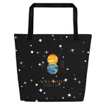 Load image into Gallery viewer, Soul Mates in Space - BFW Large Tote Bag
