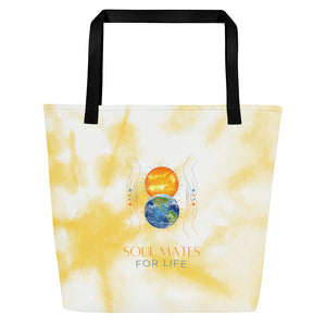 Soul Mates Sun Flare - BFW Large Tote Bag