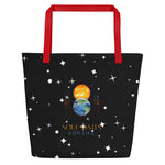 Load image into Gallery viewer, Soul Mates in Space - BFW Large Tote Bag
