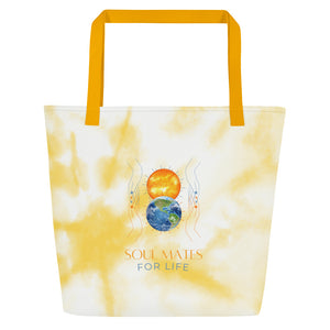 Soul Mates Sun Flare - BFW Large Tote Bag