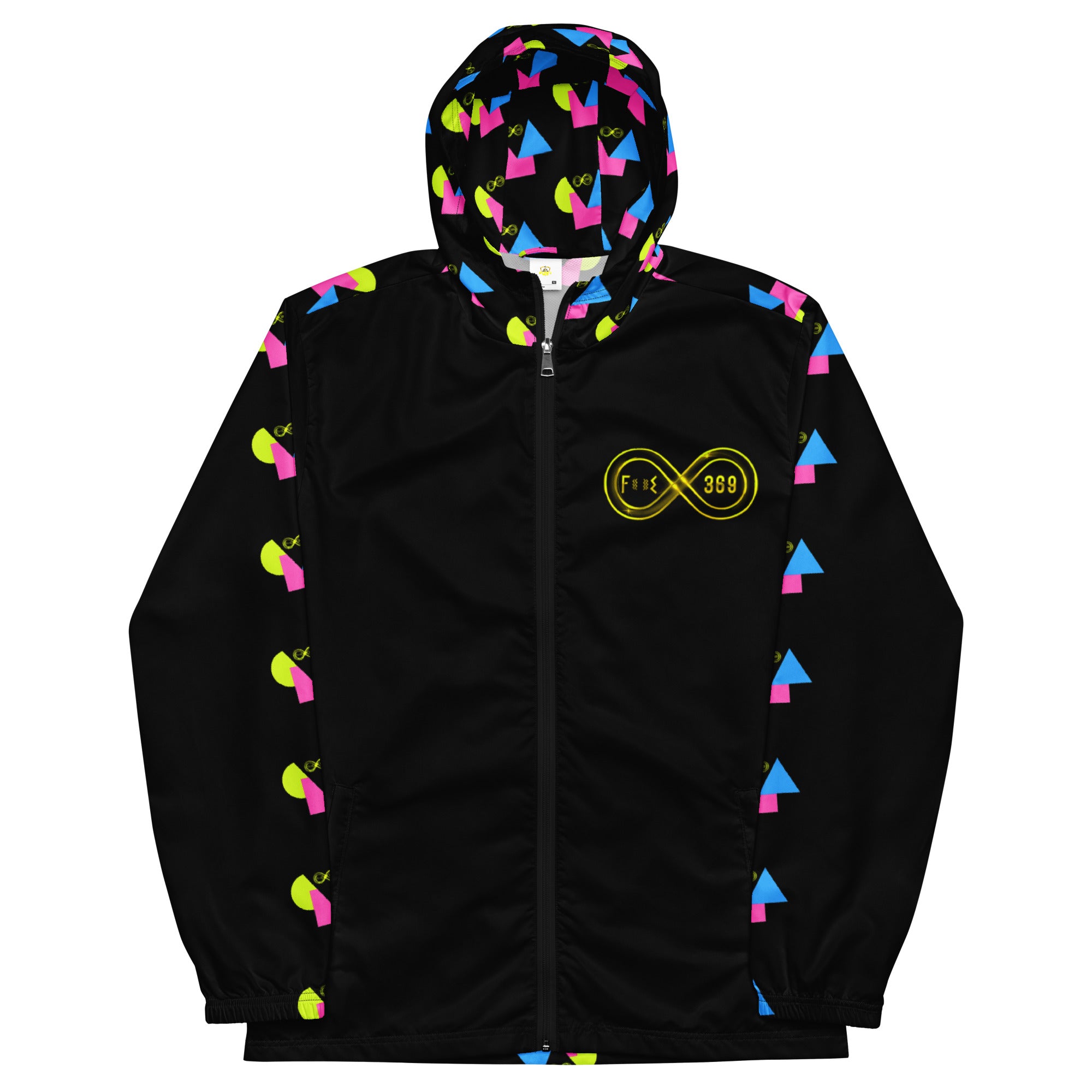 Building Blocks / Half Black - BFW Men’s windbreaker