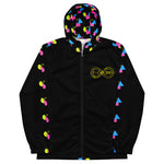 Load image into Gallery viewer, Building Blocks / Half Black - BFW Men’s windbreaker
