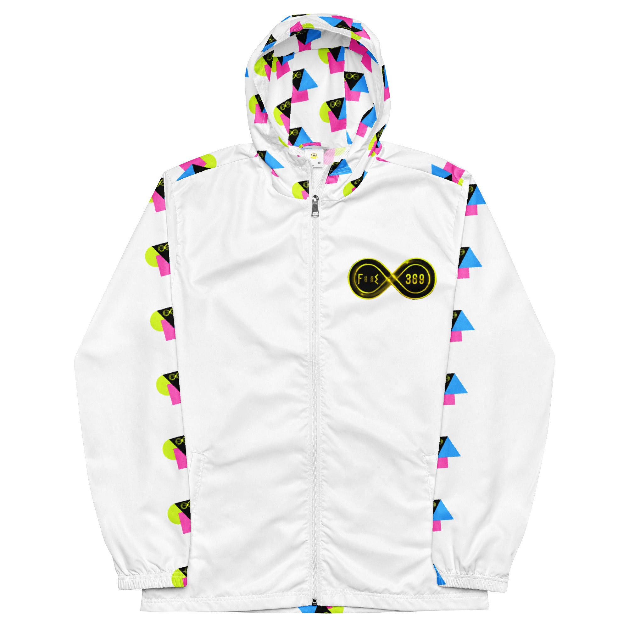 Building Blocks / Half White - BFW Men’s windbreaker