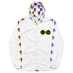 Load image into Gallery viewer, Building Blocks / Half White - BFW Men’s windbreaker
