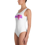 Load image into Gallery viewer, Big Mouth Life Line Pink - BFW One-Piece Swimsuit
