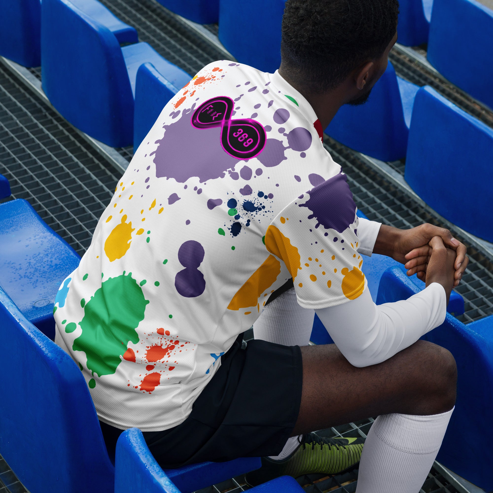 Paint Spill - BFW Lay Around unisex sports jersey