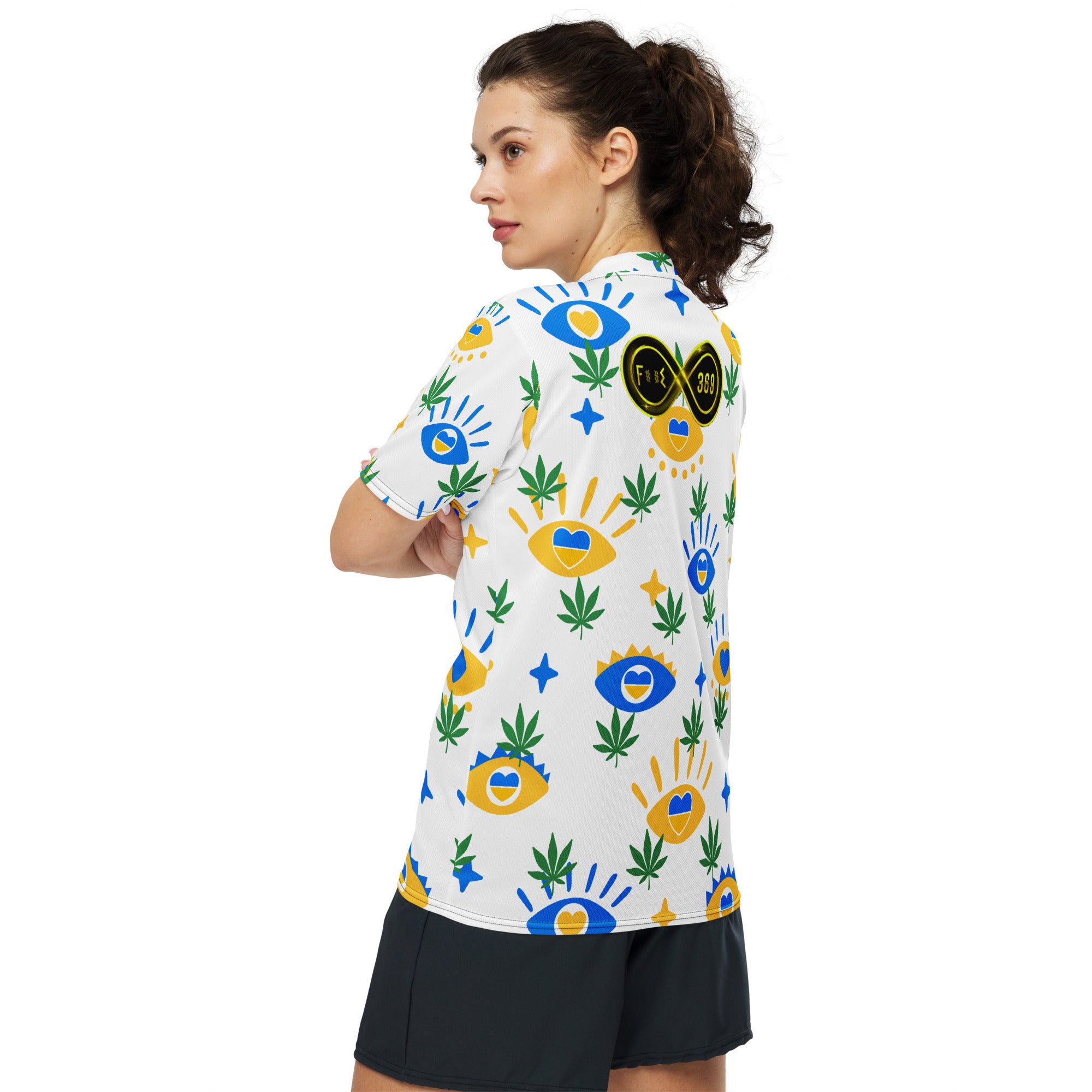 I Love Weed - BFW Lay Around unisex sports jersey