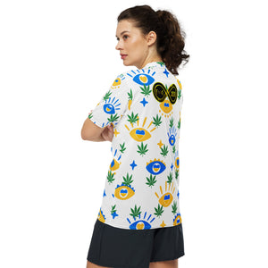 I Love Weed - BFW Lay Around unisex sports jersey