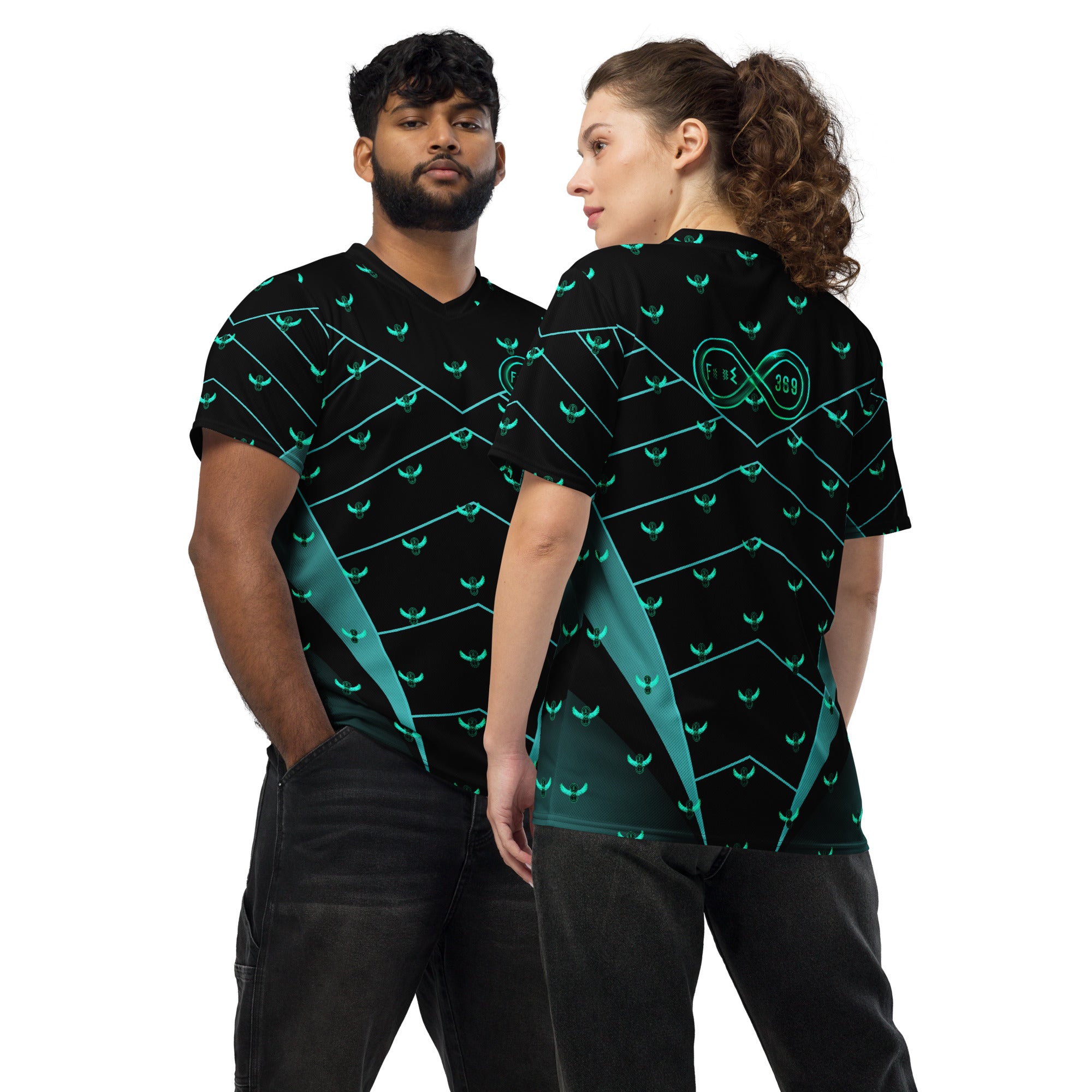 UFO Landing - BFW Lay Around unisex jersey