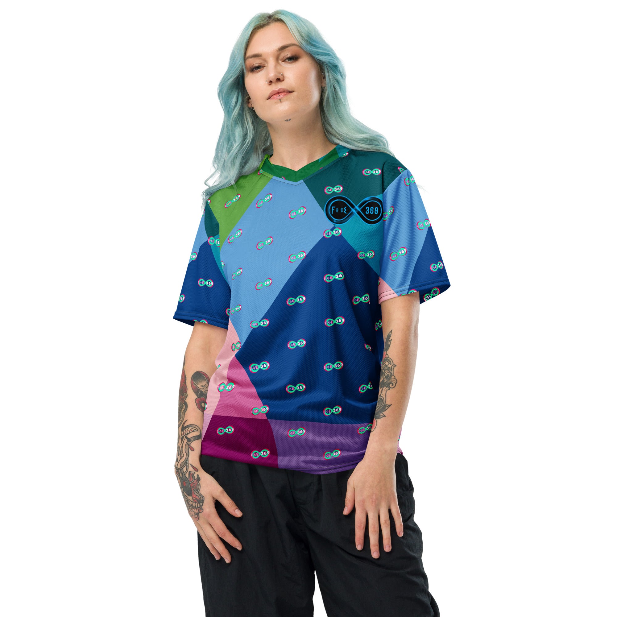 Falling Rainbow - BFW Lay Around unisex jersey