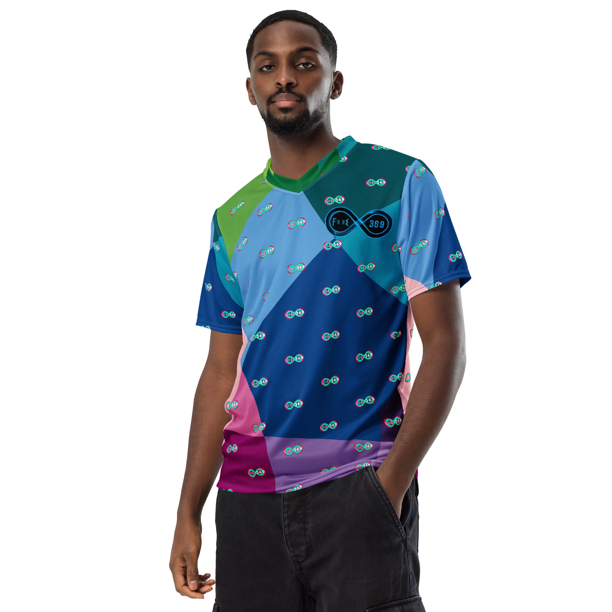 Falling Rainbow - BFW Lay Around unisex jersey