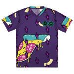 Load image into Gallery viewer, Killer Pizza / Purple - BFW Lay Around unisex sports jersey
