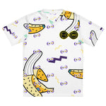 Load image into Gallery viewer, Banana Savage / White - BFW Lay Around unisex sports jersey
