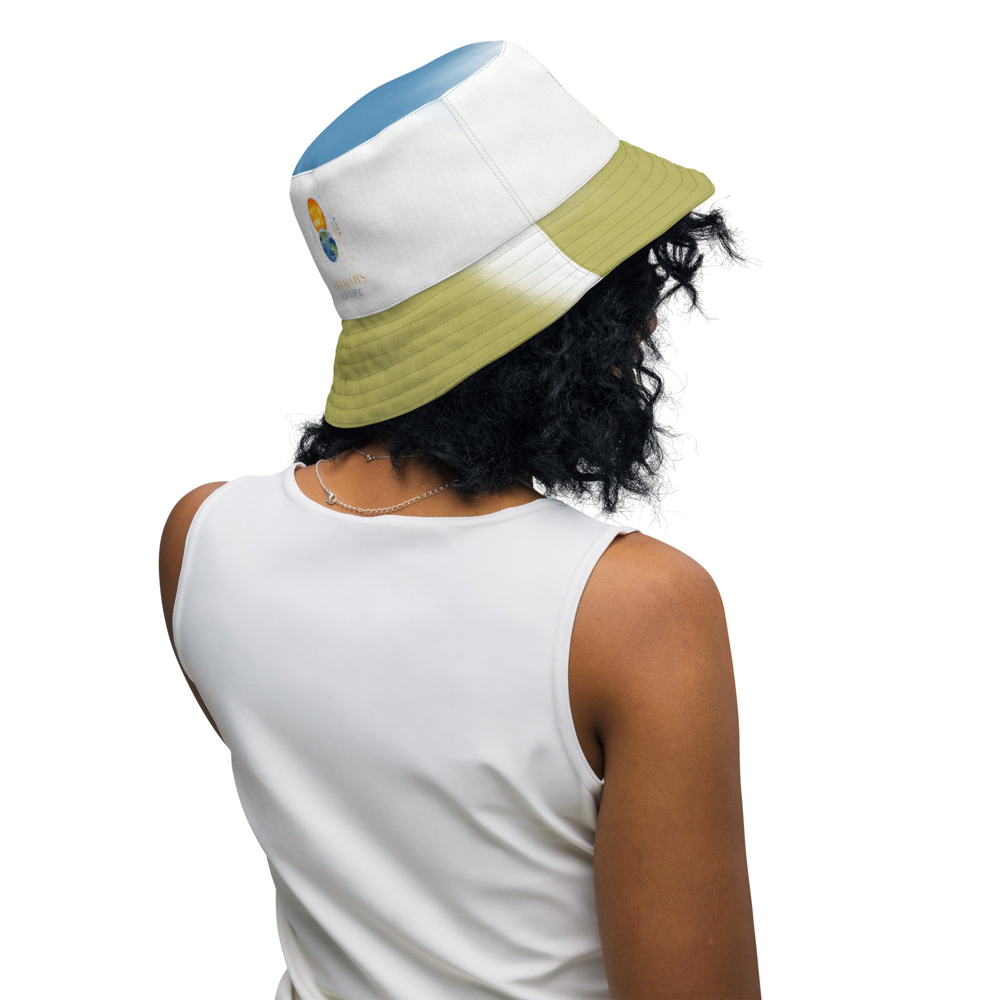 Soul Mates Multi Color - BFW Reversible bucket hat