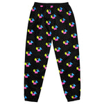 Load image into Gallery viewer, Building Blocks / Half Black - BFW Unisex track pants
